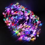 diademas brillantes led con luces